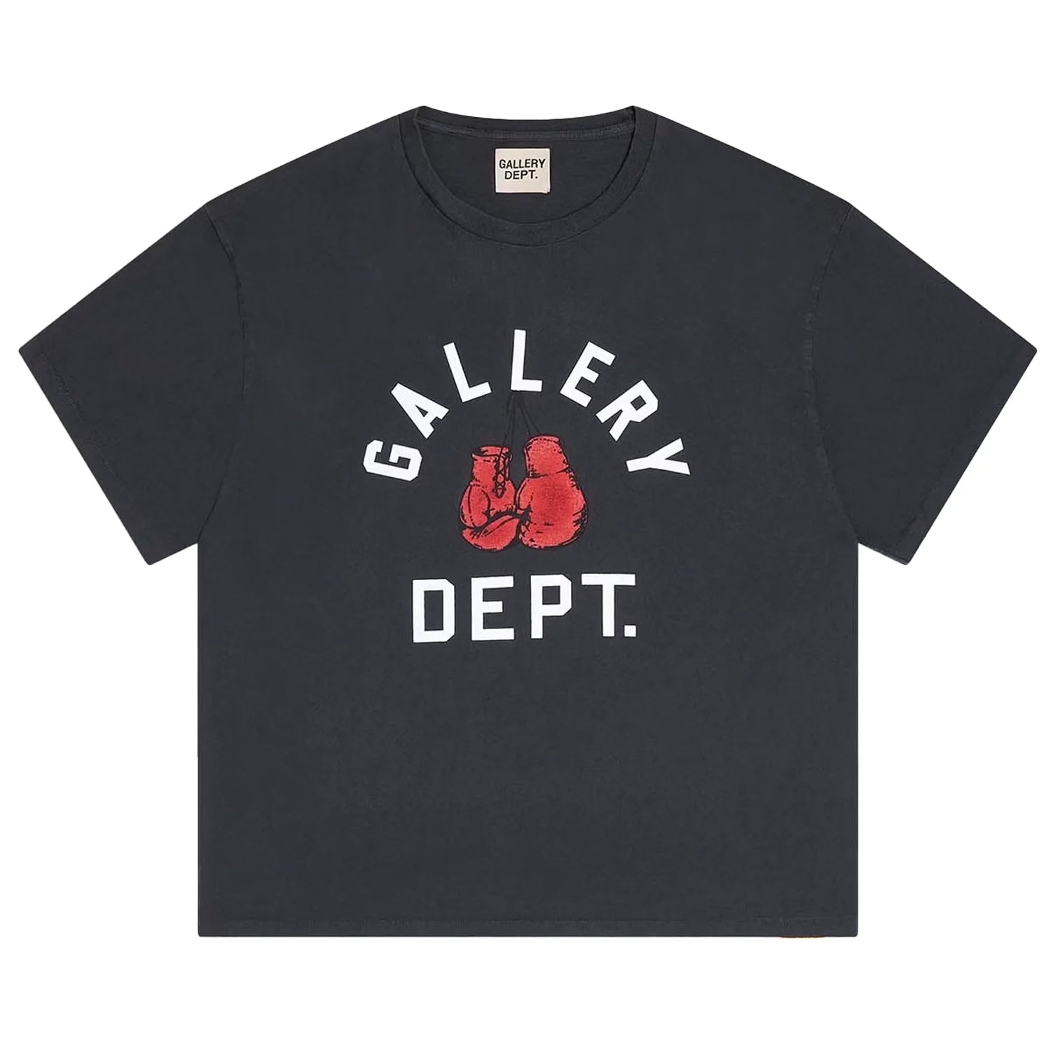 Gallery Dept. Boxing Merch Tee Vintage Schwarz