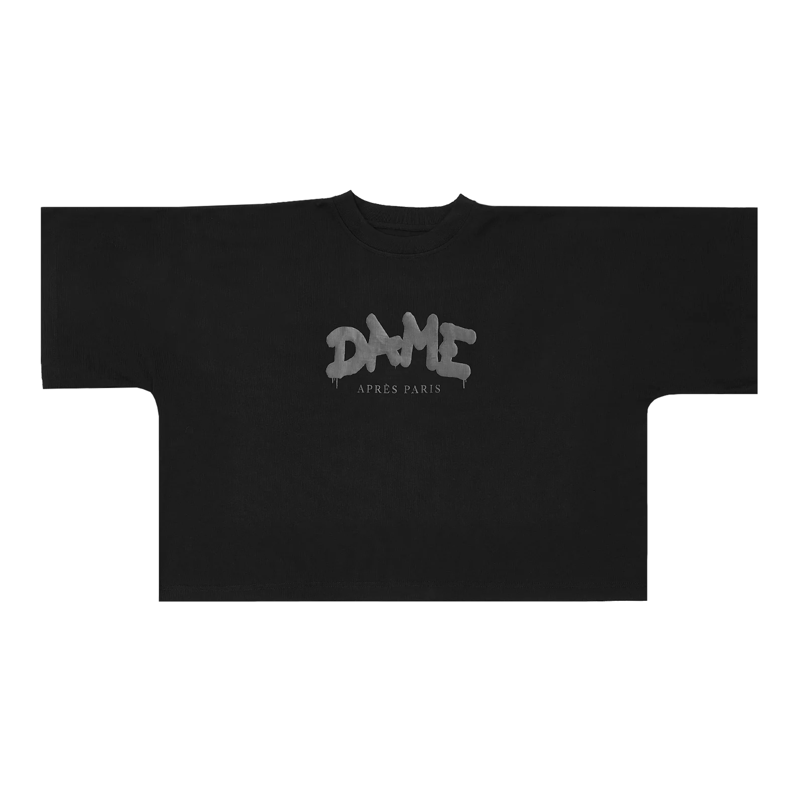 Dame Après Paris Black Uniform Tee