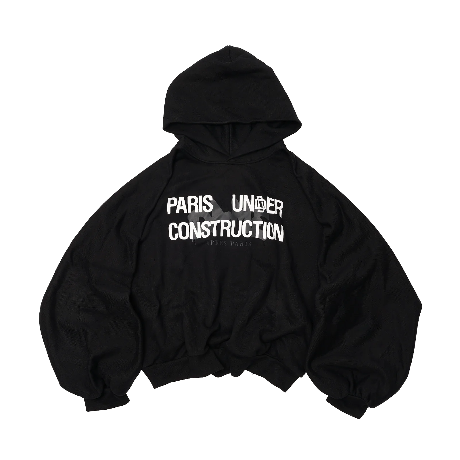 Dame Après Paris Black Uniform Hoodie