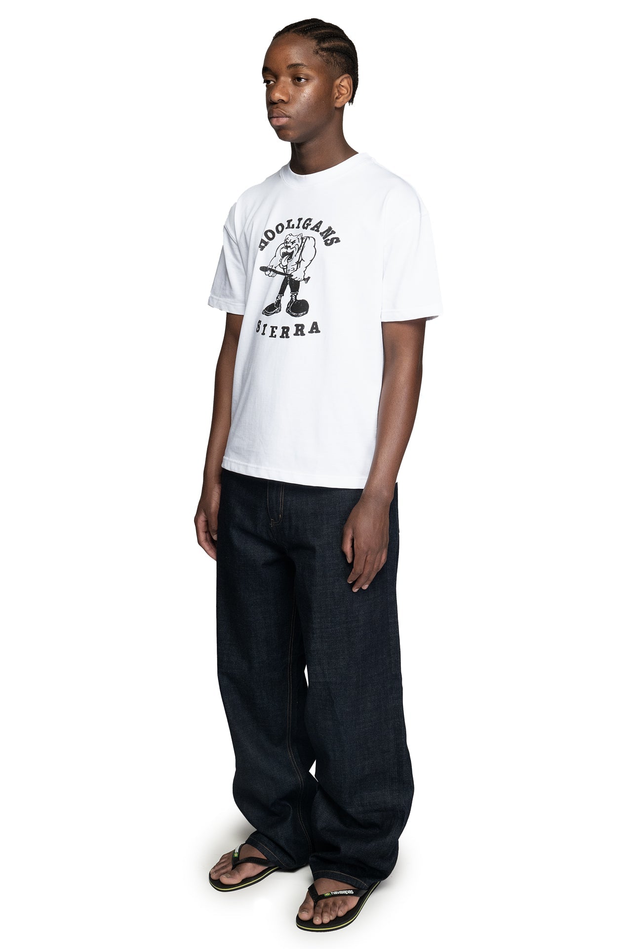 93 Sierra/Crosses Hooligan T-Shirt White