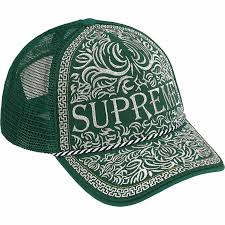 Supreme Vaquero Mesh Back 5-Panel Green