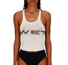 Yeezy x Mowalola Wet Tank White