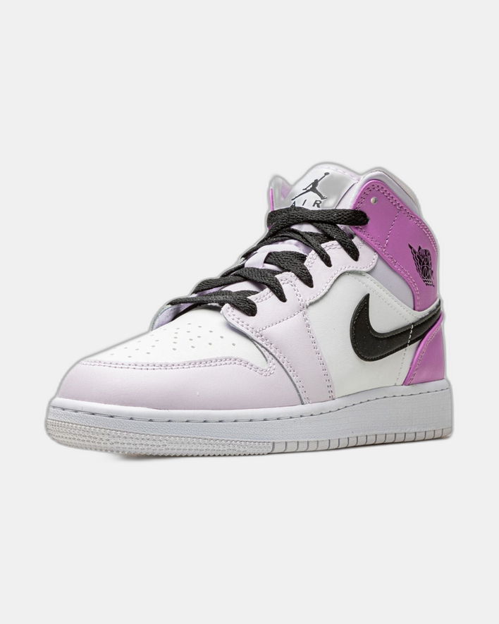 Jordan 1 Mid Barely Grape (GS)