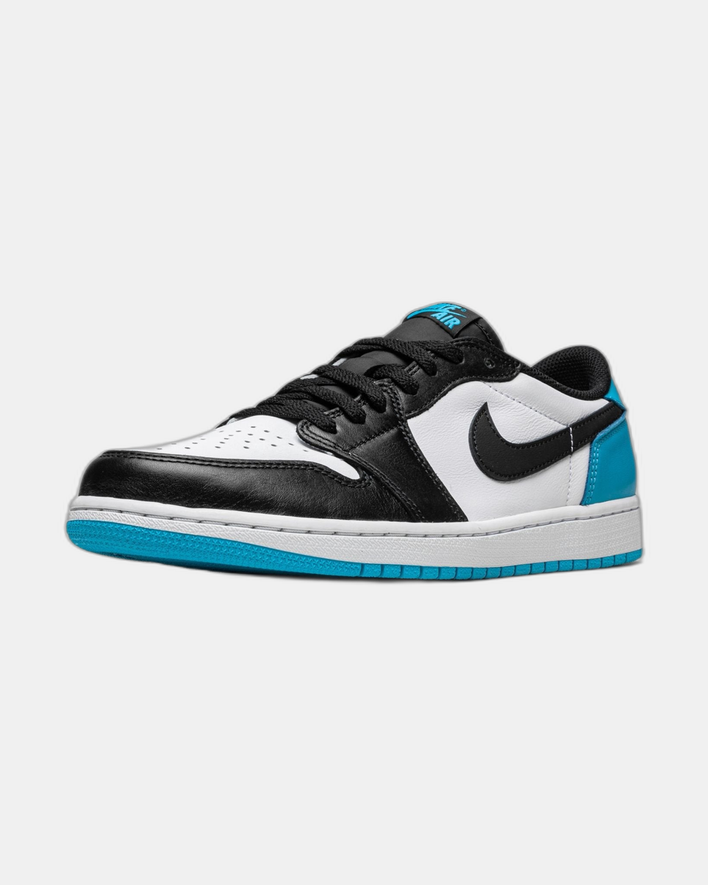 Jordan 1 Retro Low OG Black Dark Powder Blue