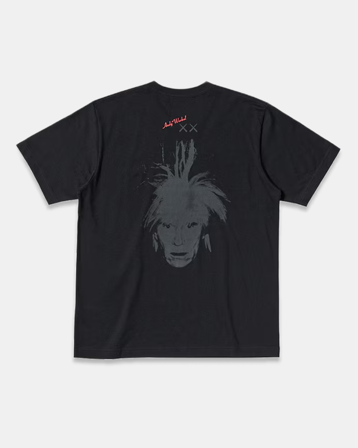 KAWS x Uniqlo Warhol UT Graphic T-shirt Black