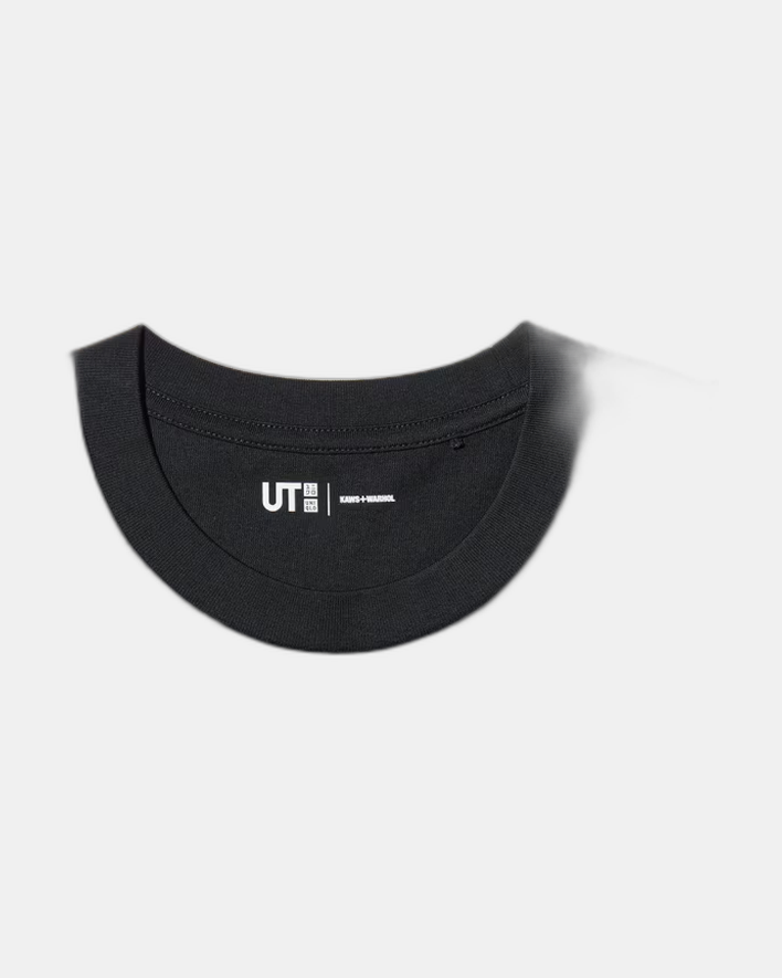 KAWS x Uniqlo Warhol UT Graphic T-shirt Black