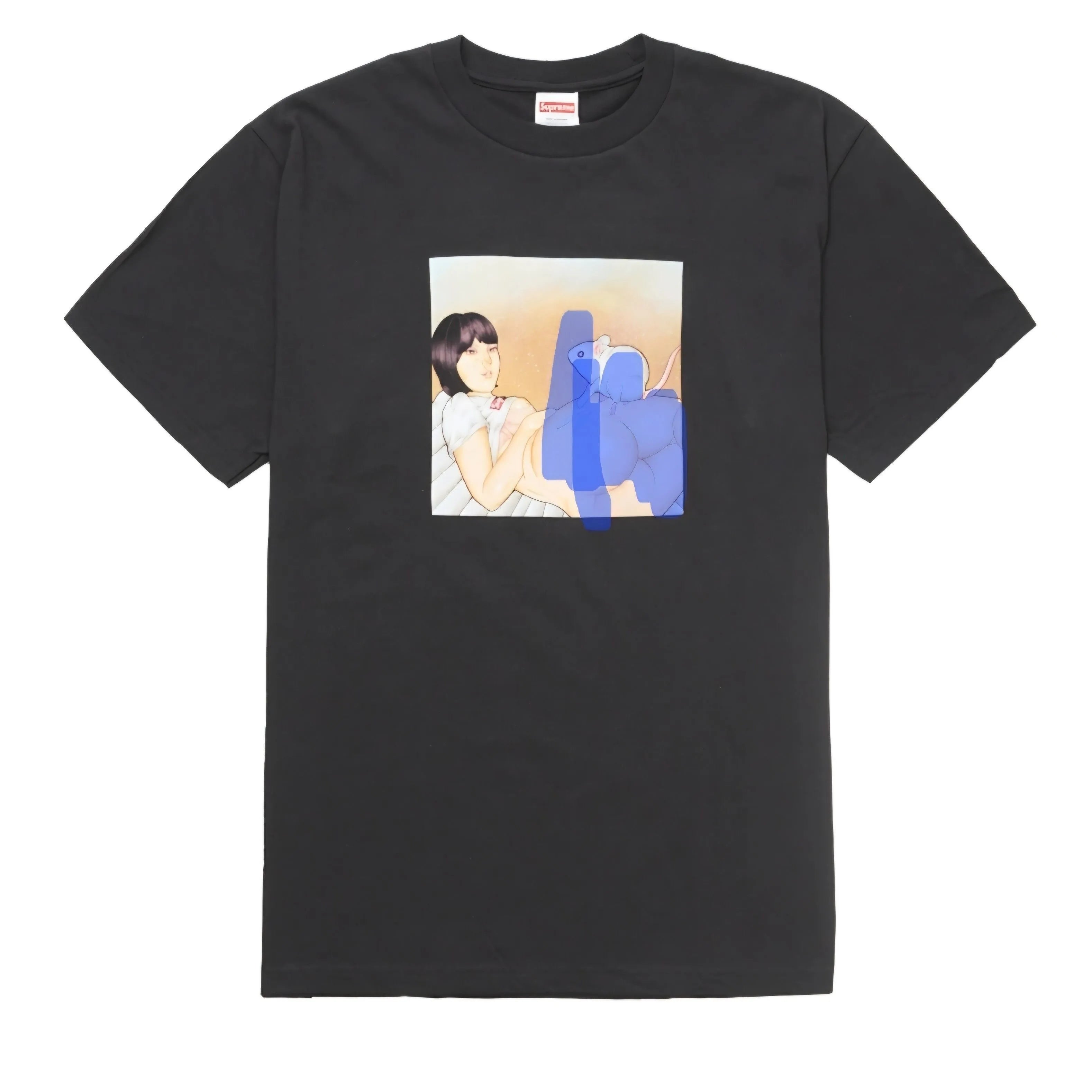Supreme Mouse T-Shirt Schwarz