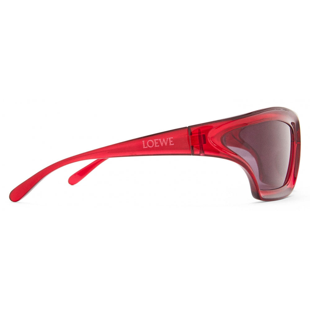 Loewe Arc Mask Suglasses Shiny Red Paula's Ibiza