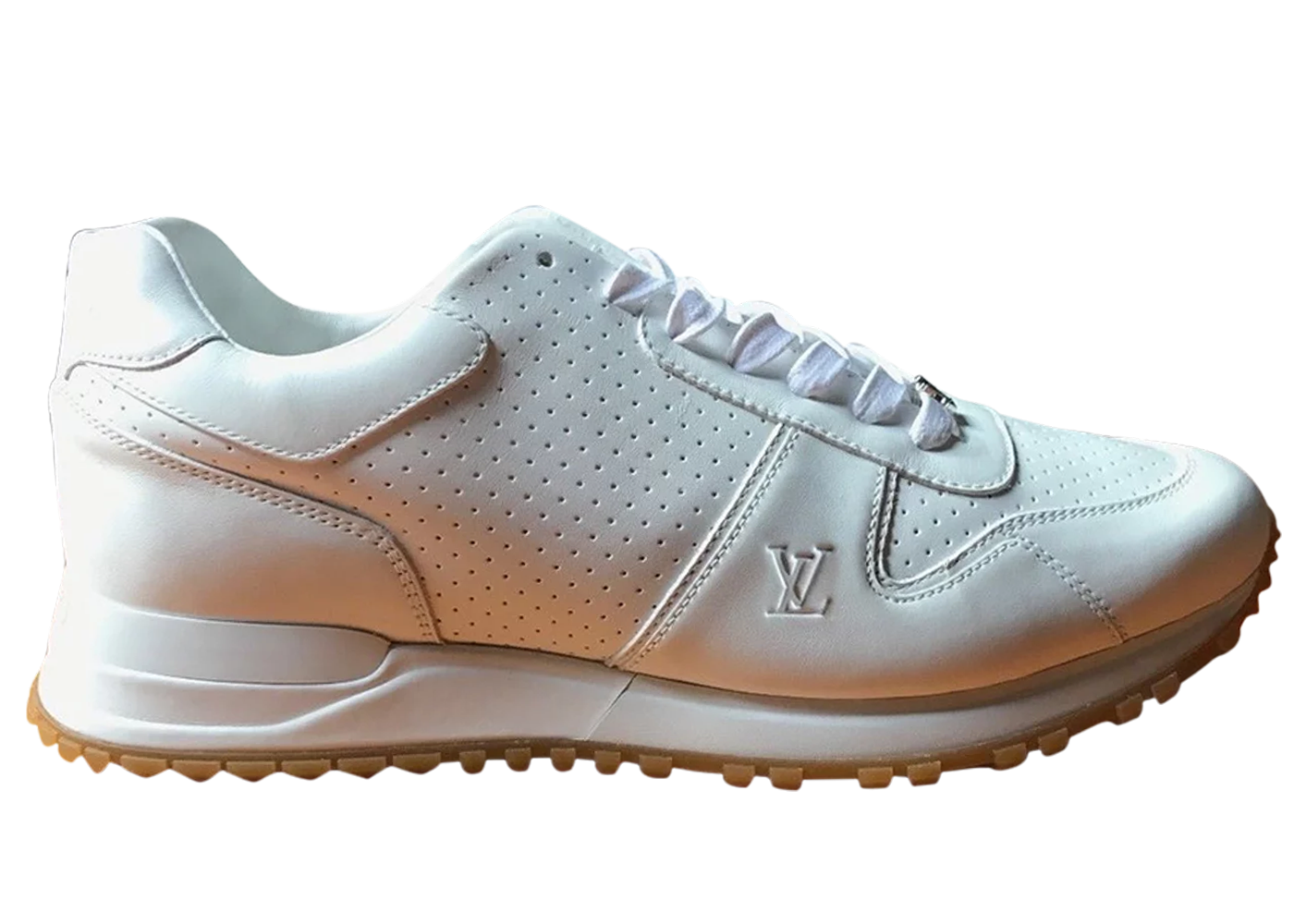 Louis Vuitton Run Away Supreme White Gum