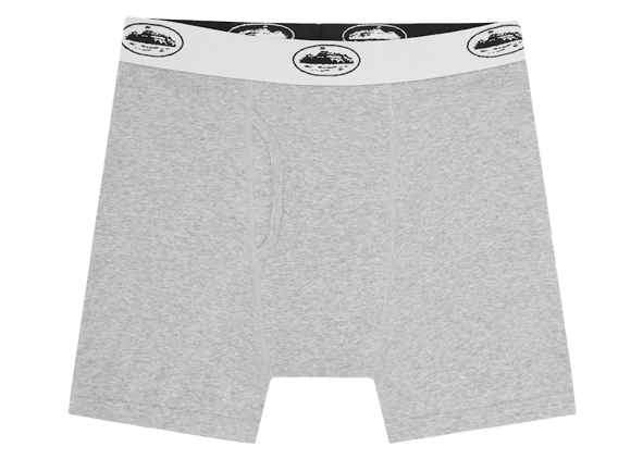 Corteiz Alcatraz Boxers (3 Pack) Gray