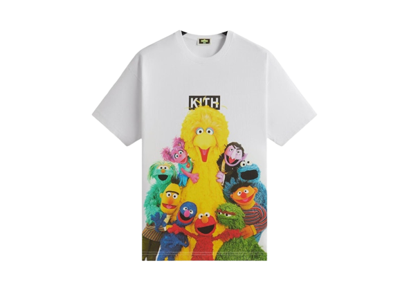 Kith x Sesame Street Group Hug Tee White
