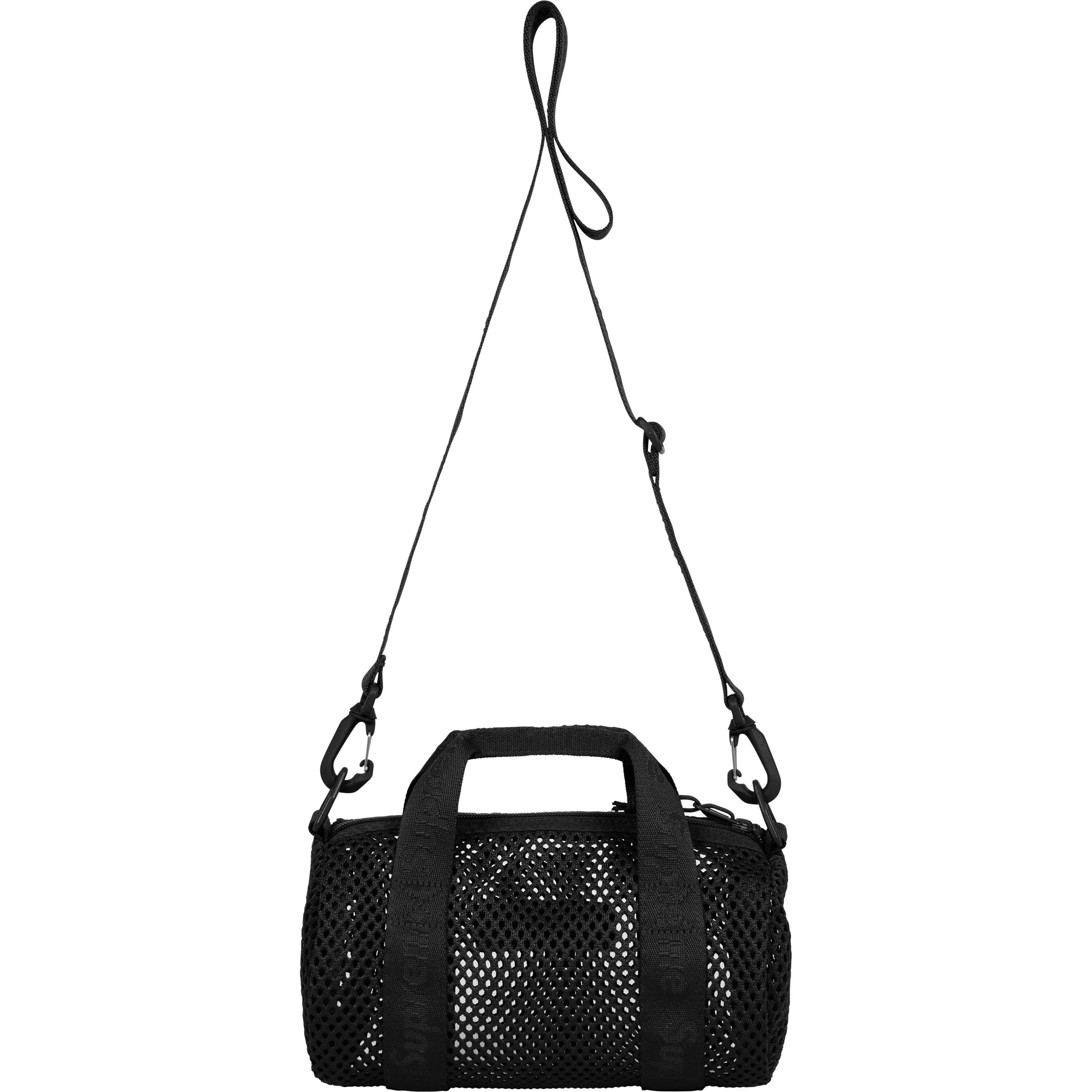 Supreme Mesh Mini Duffle Bag Black