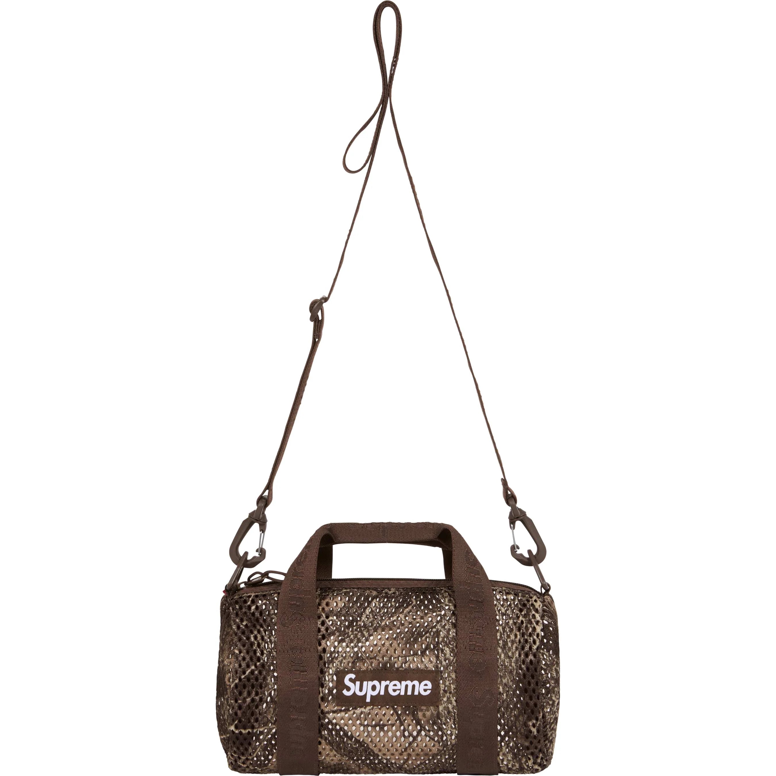 Supreme Mesh Mini Duffle Bag Kanati Camo