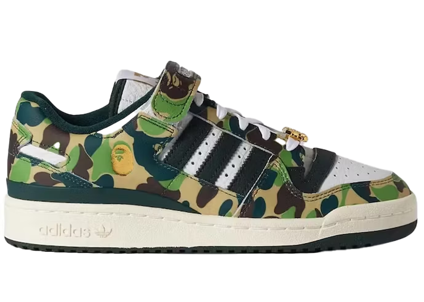 adidas Forum 84 Low Bape 30th Anniversary Green Camo