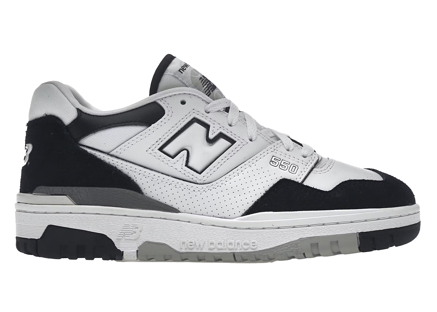 New Balance 550 White Black Rain Cloud