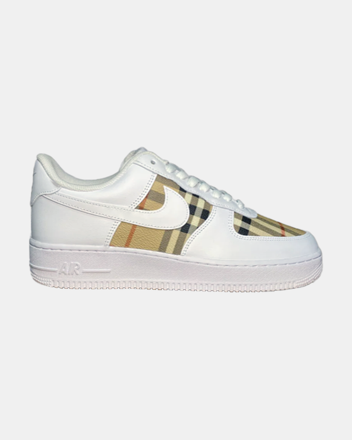 Nike Air Force 1 Burberry by Siji Studios