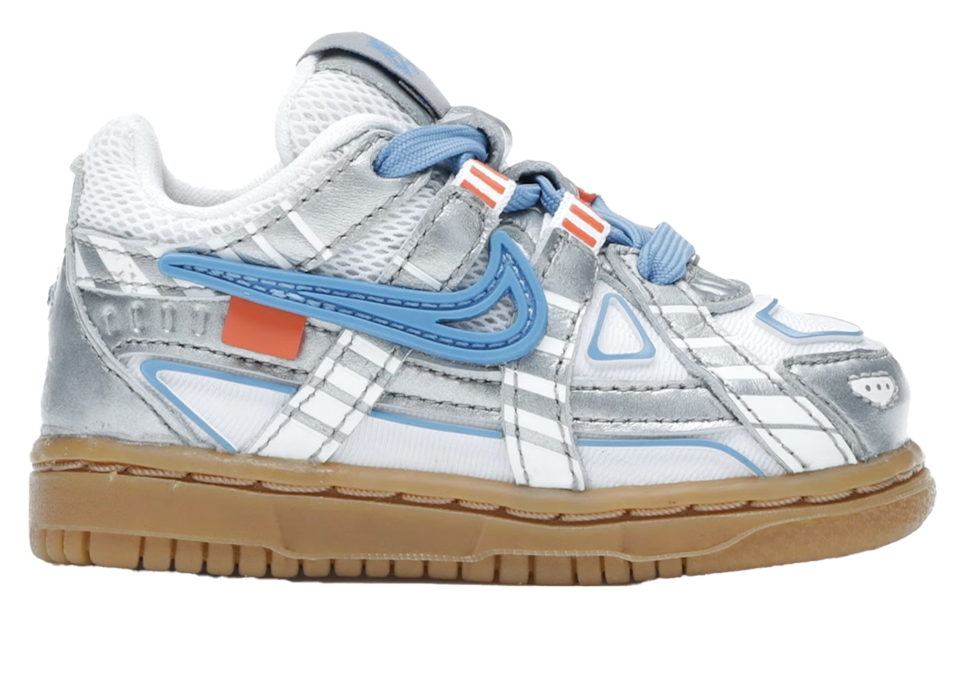 Nike Air Rubber Dunk Off-White University Blue (TD) – The Garden