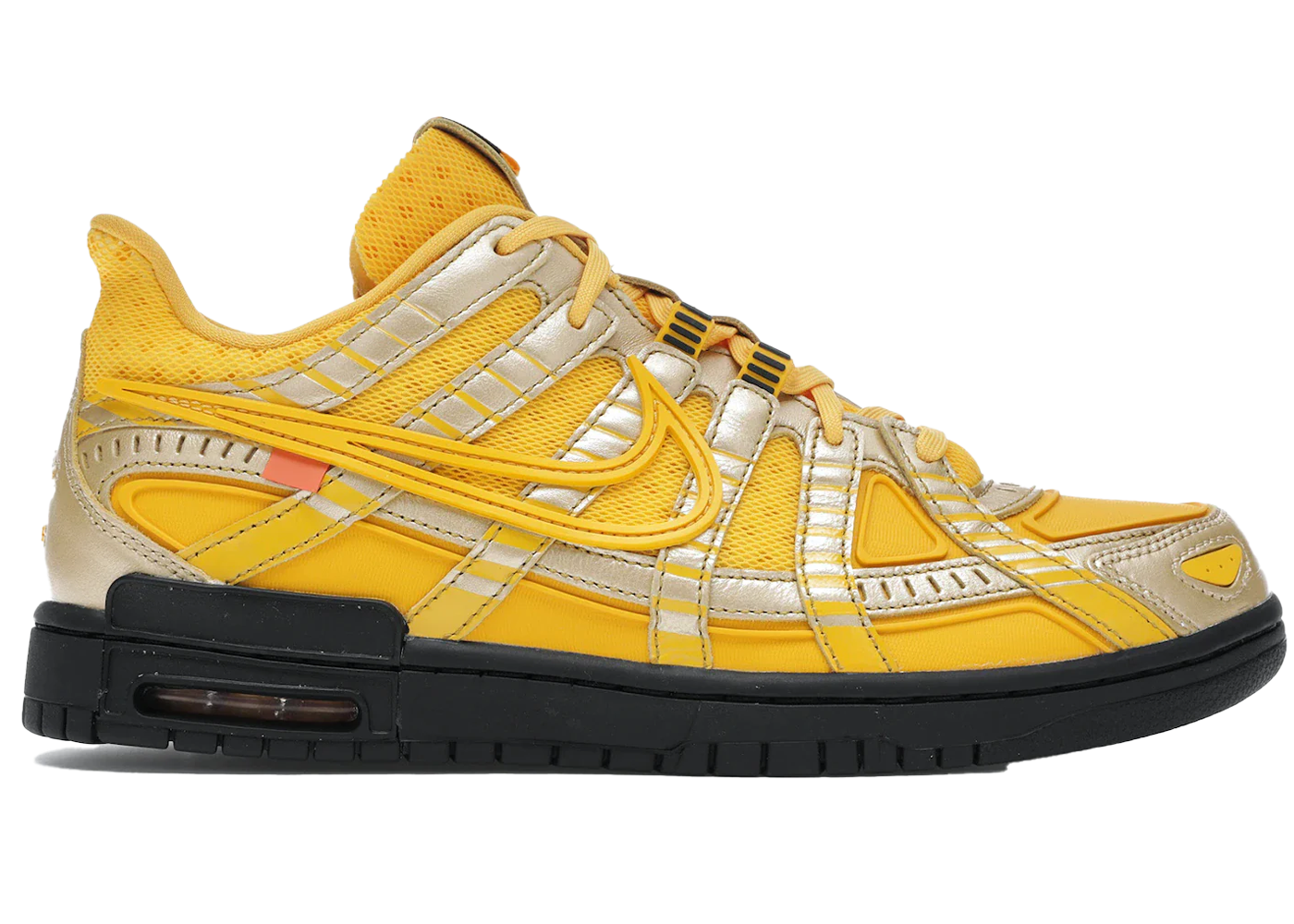 Nike Air Rubber Dunk Off-White University Gold