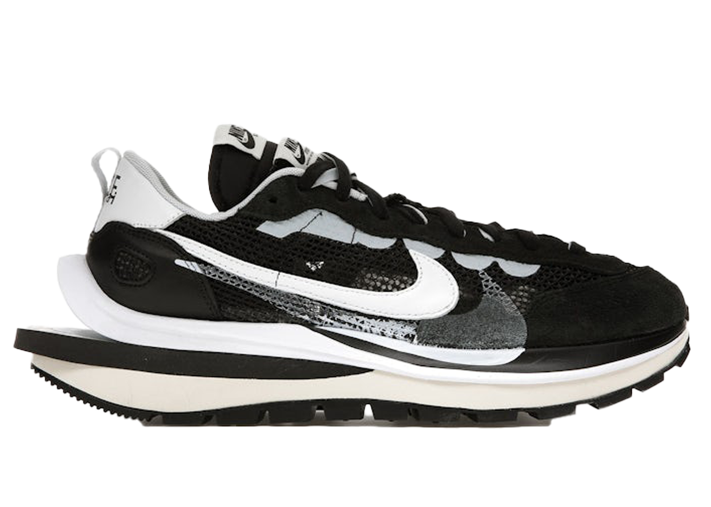 Nike Vaporwaffle Sacai Schwarz Weiß