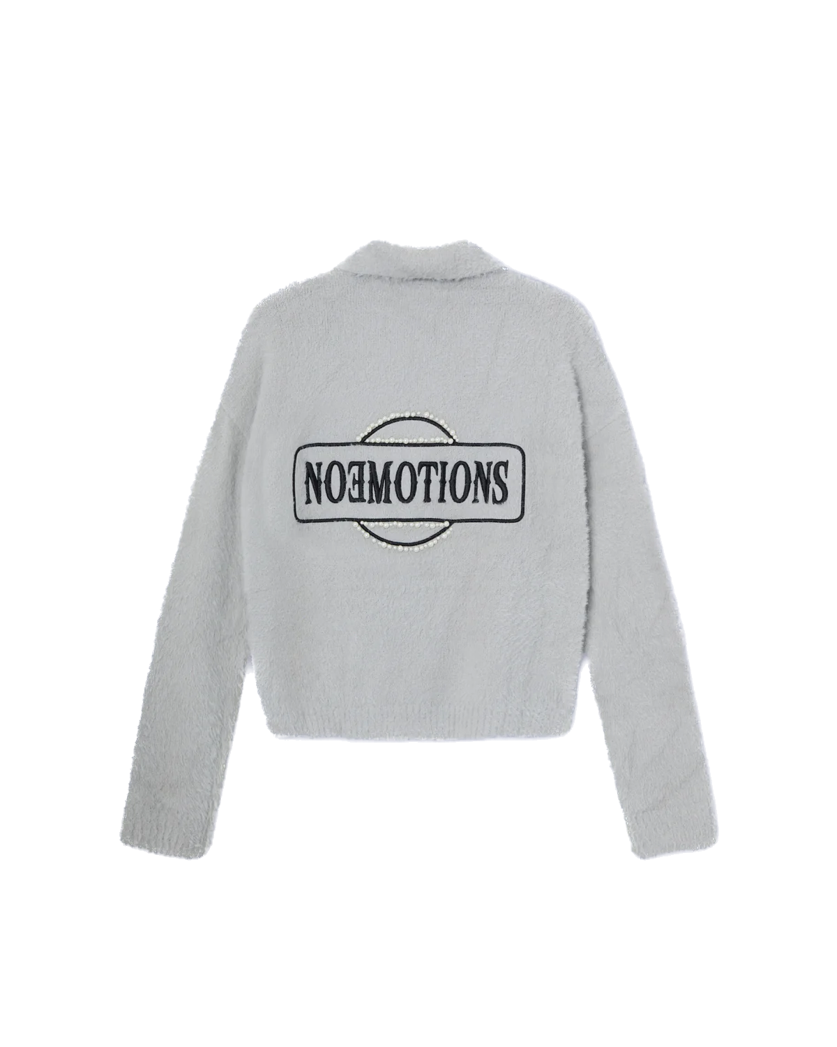 Noemotions Mohair Polo Grau