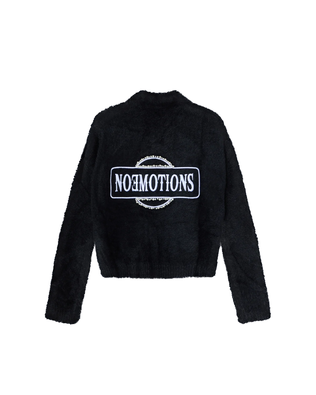 Noemotions Mohair Polo Schwarz