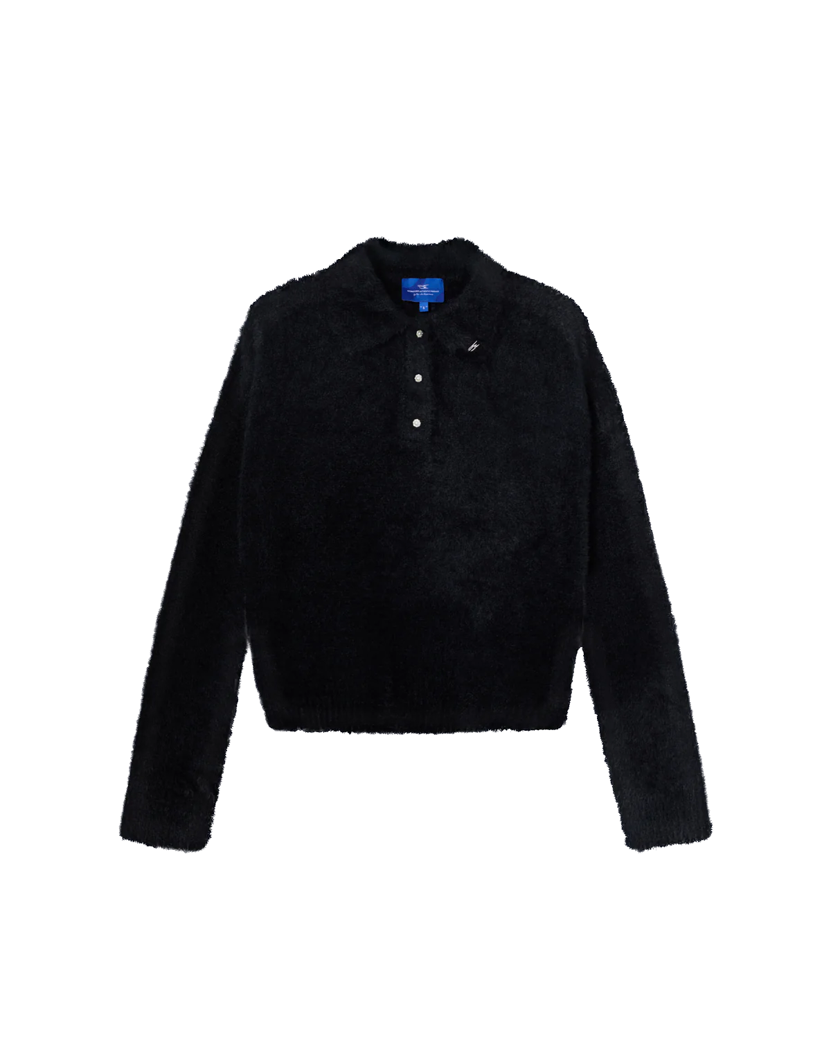 Noemotions Mohair Polo Schwarz