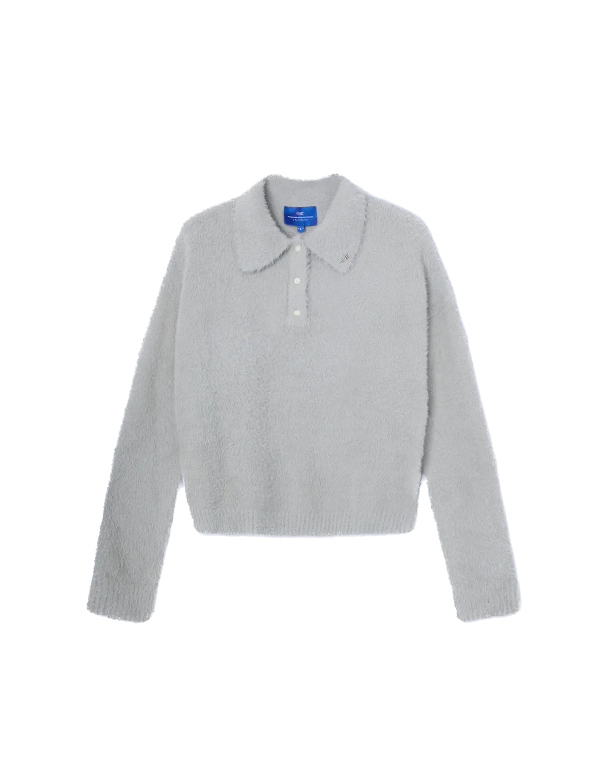 Noemotions Mohair Polo Grau