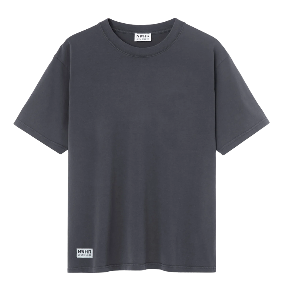 NWHR Camiseta Label Black Washed