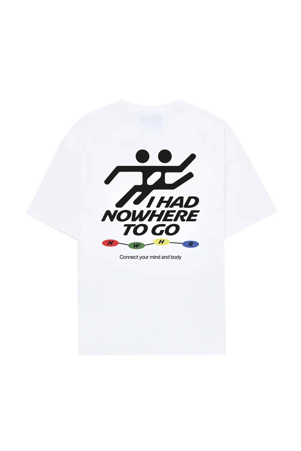 NWHR No Where to go T-shirt White