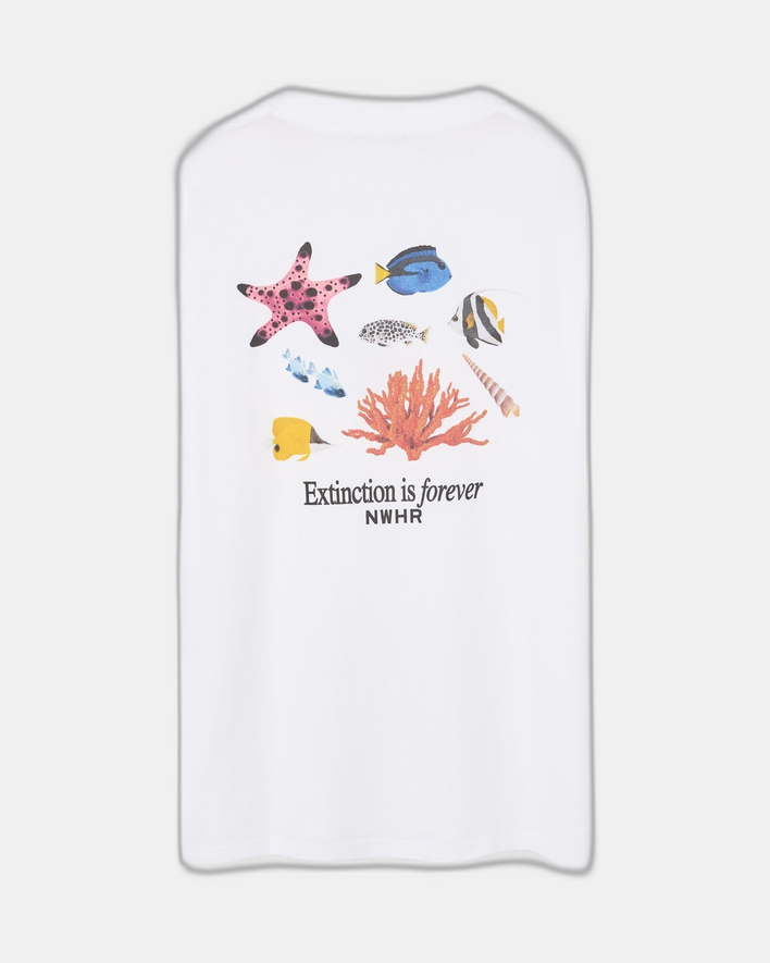Nwhr Extinction Is Forever T-Shirt White