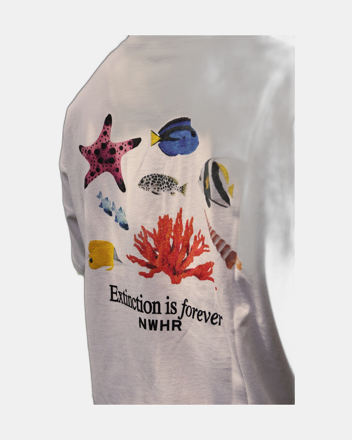 Nwhr Extinction Is Forever T-Shirt White