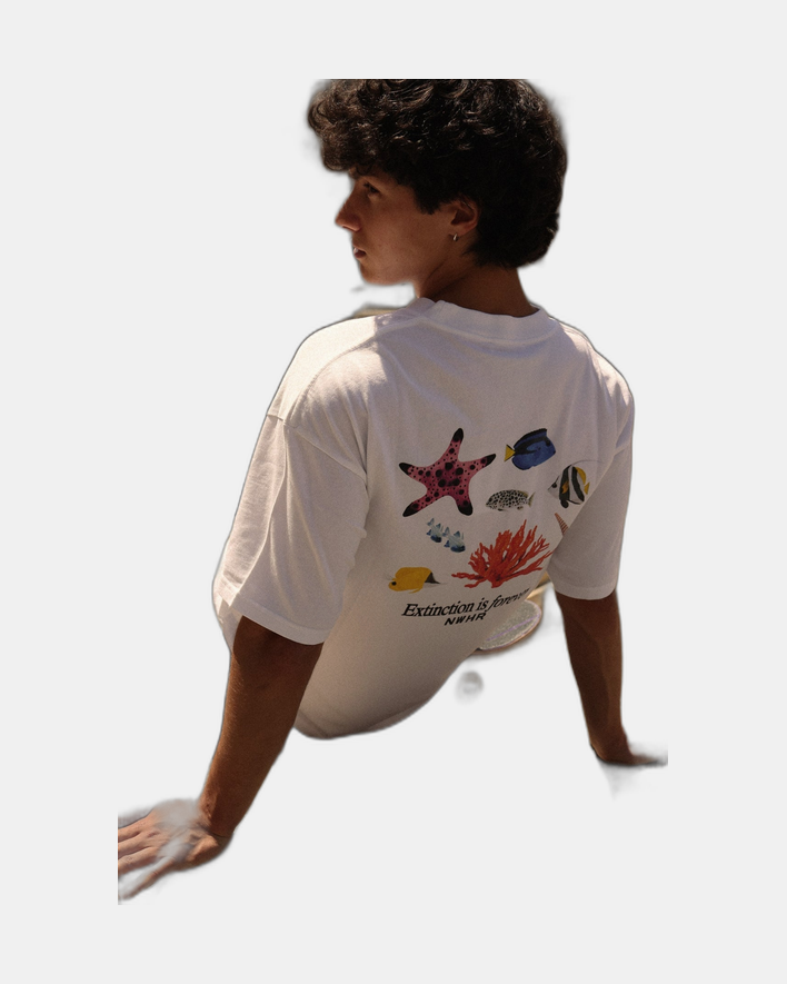 Nwhr Extinction Is Forever T-Shirt White