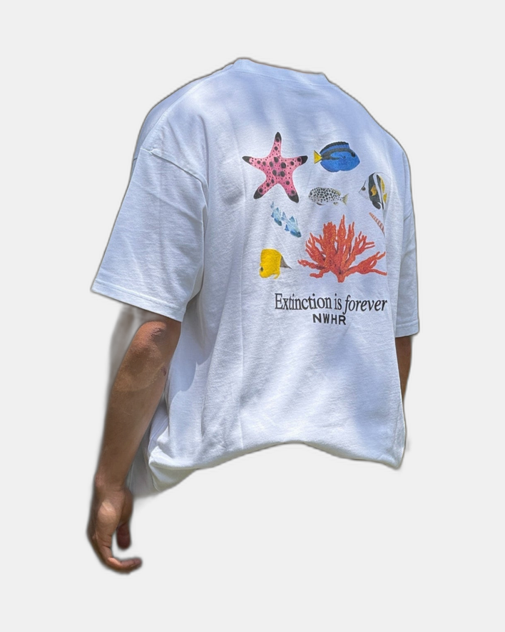 Nwhr Extinction Is Forever T-Shirt White