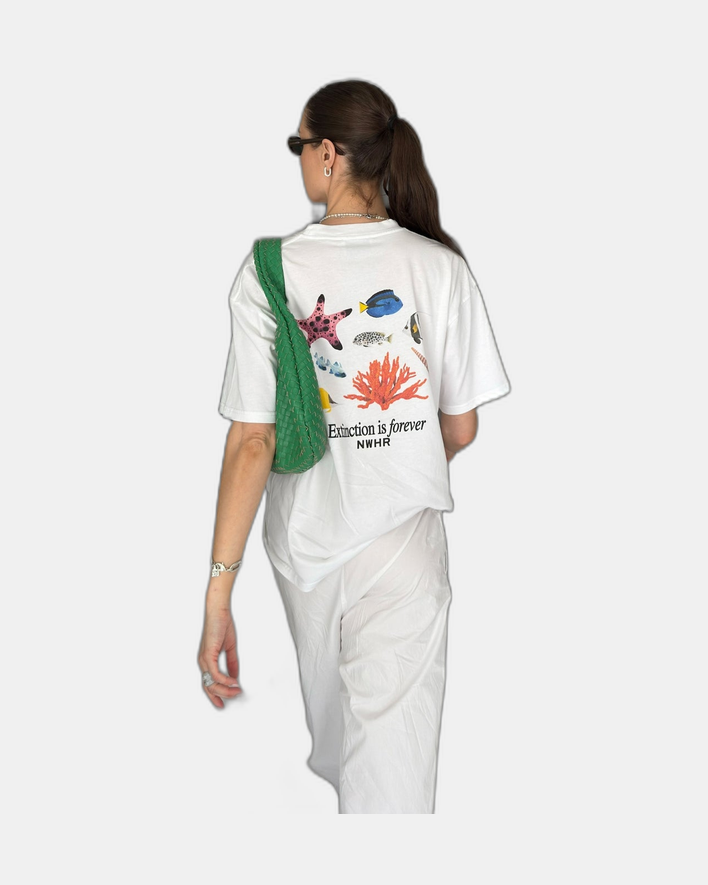Nwhr Extinction Is Forever T-Shirt White