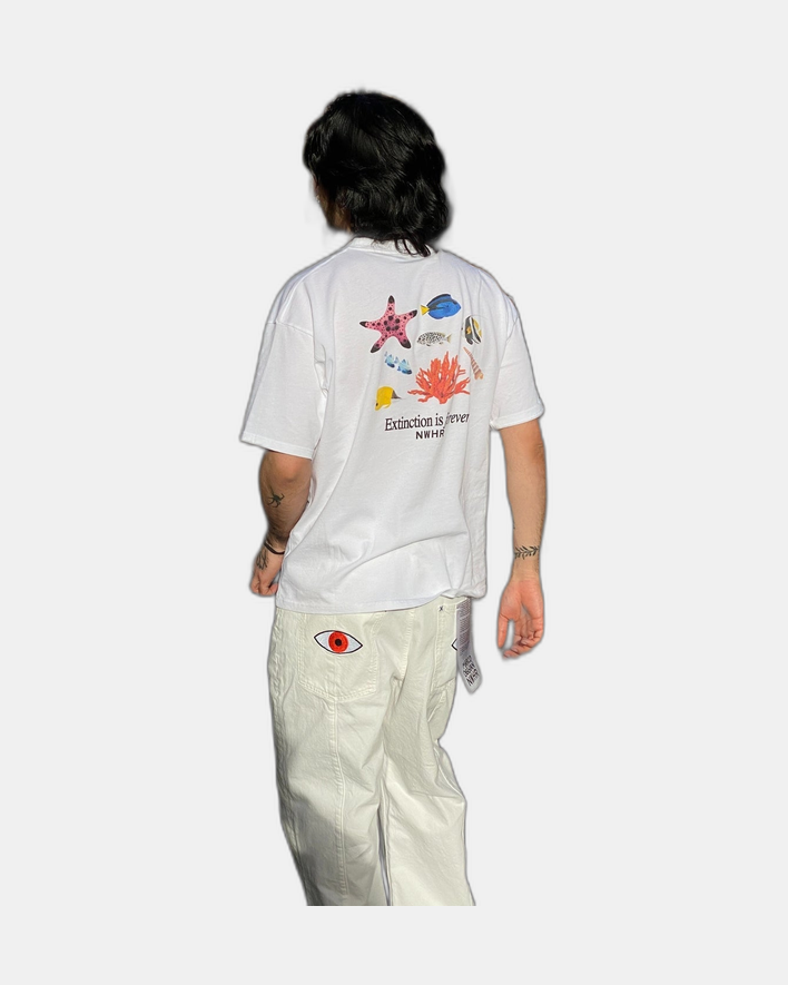 Nwhr Extinction Is Forever T-Shirt White
