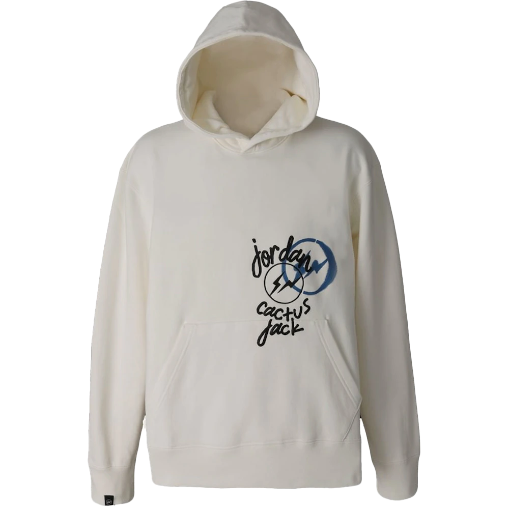 Travis Scott x Jordan x Fragment Hoodie Cream – The Garden Travis Scott x Jordan x Fragment Hoodie Cream – The Garden