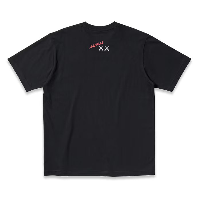KAWS x Uniqlo Warhol UT Graphic T-shirt Black