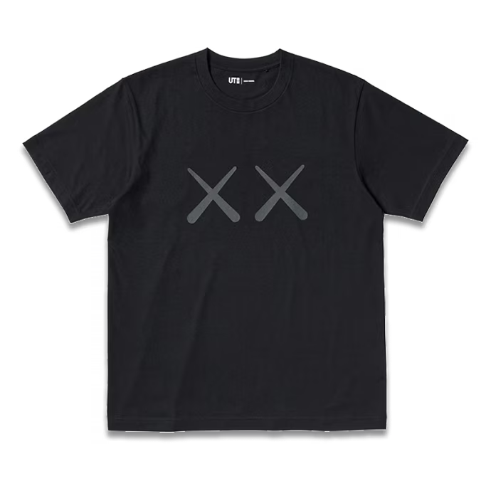 KAWS x Uniqlo Warhol UT Graphic T-shirt Black