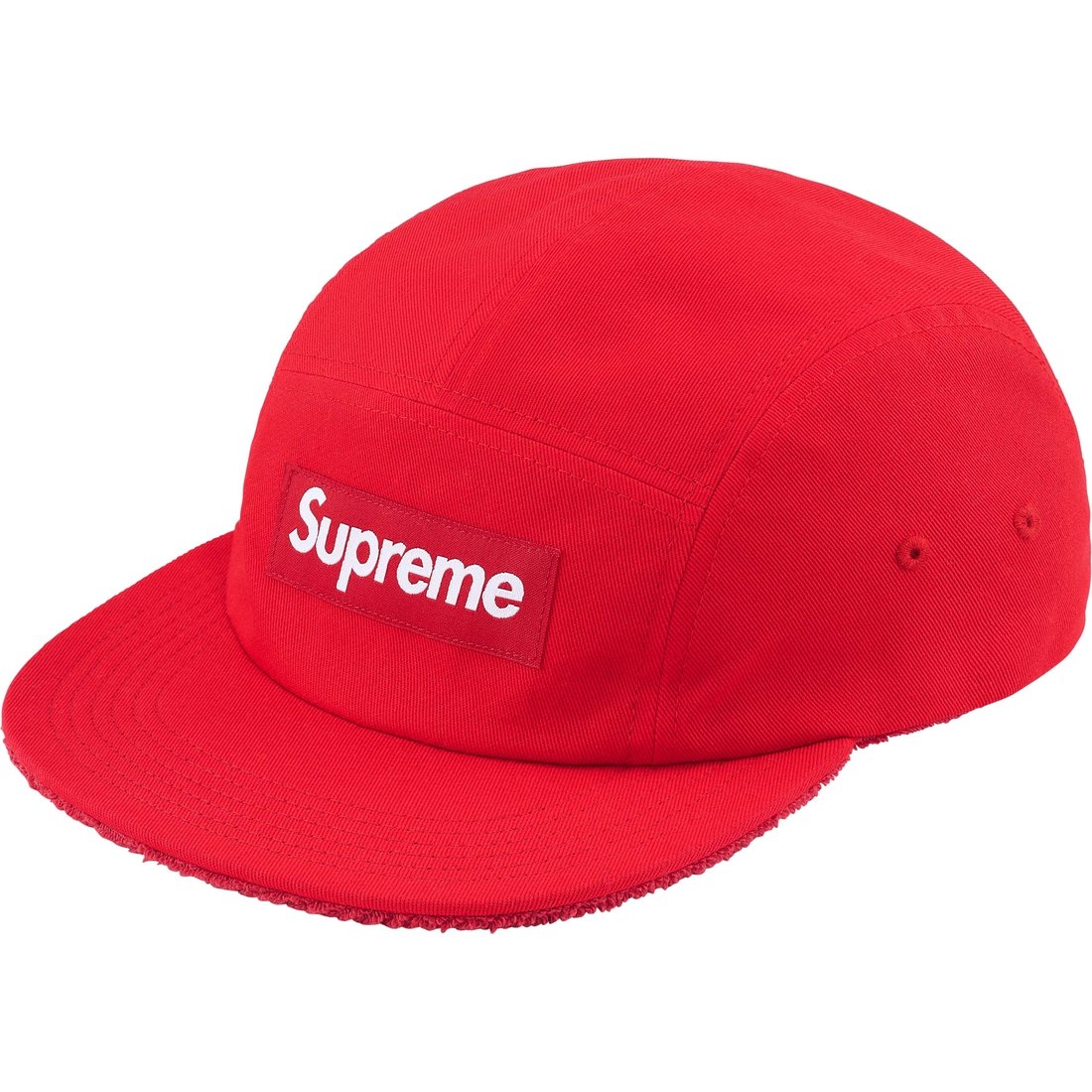 Supreme Wendbare Terry Camp Cap Rot