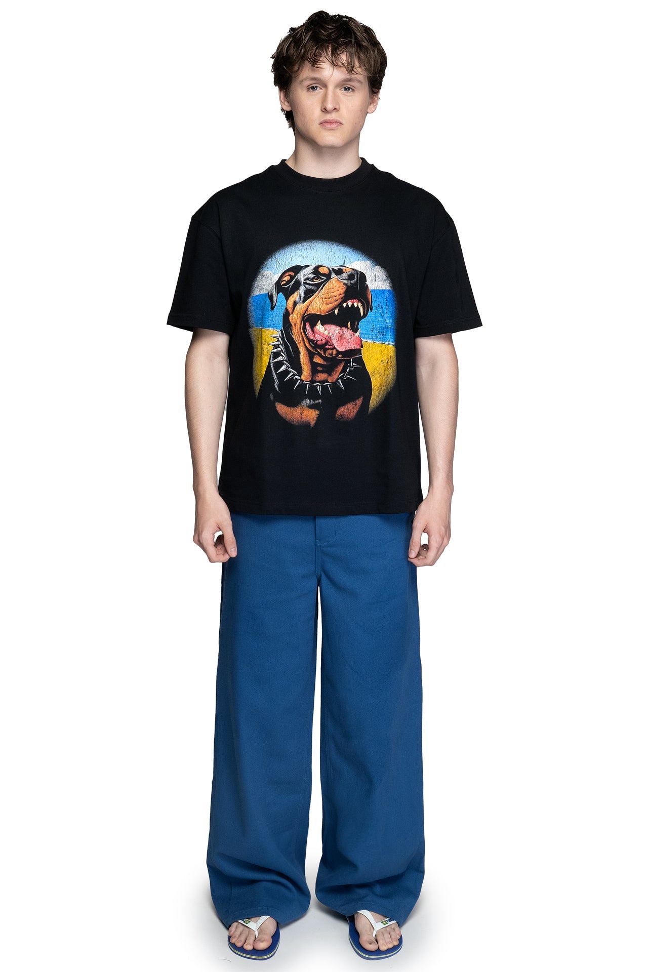 93 Sierra/Crosses Rottweiler T-Shirt Black