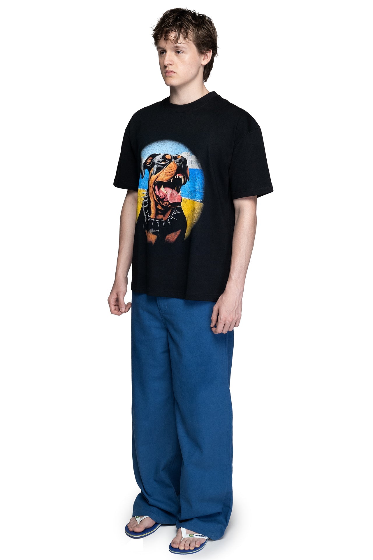 93 Sierra/Crosses Rottweiler T-Shirt Black