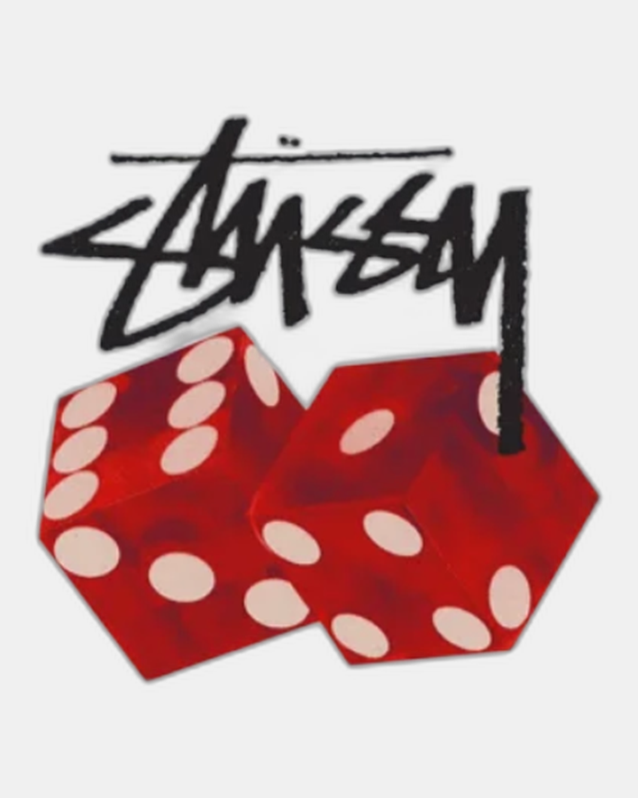 Stussy Diced Out White Tee – The Garden