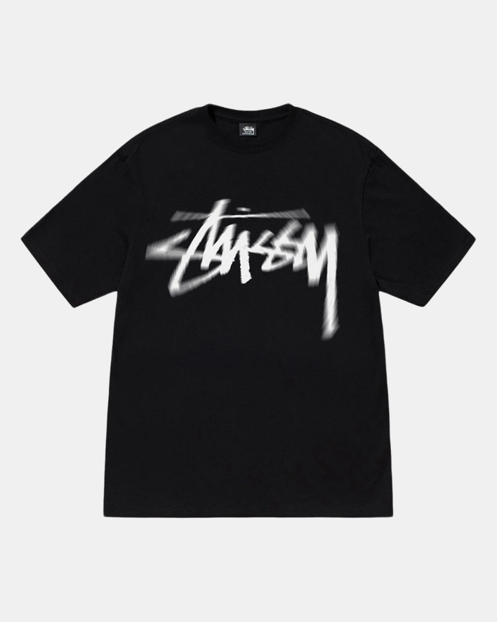 Stussy Dizzy Stock Tee Black