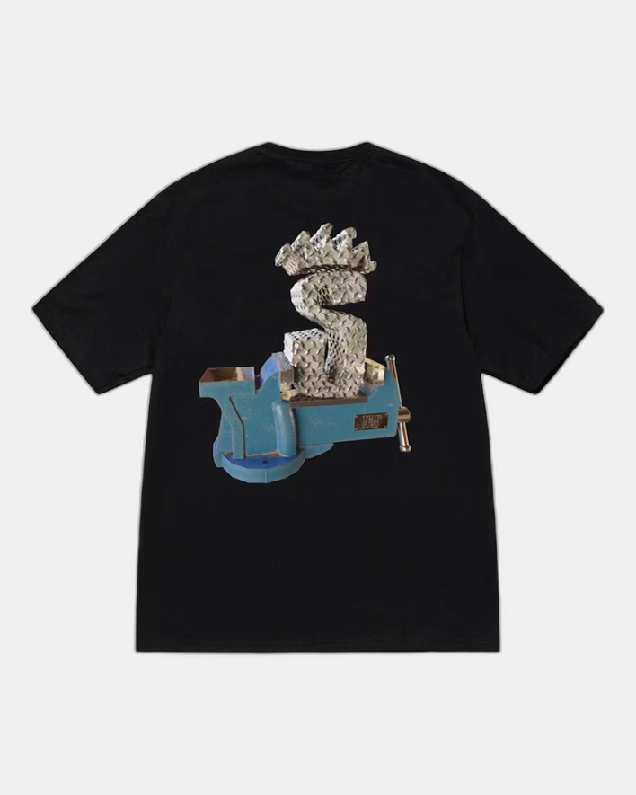 Stussy Tuff Stuff T-Shirt Schwarz
