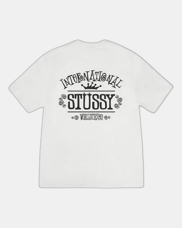Stussy Worldwide Pigment Dyed Tee Natural