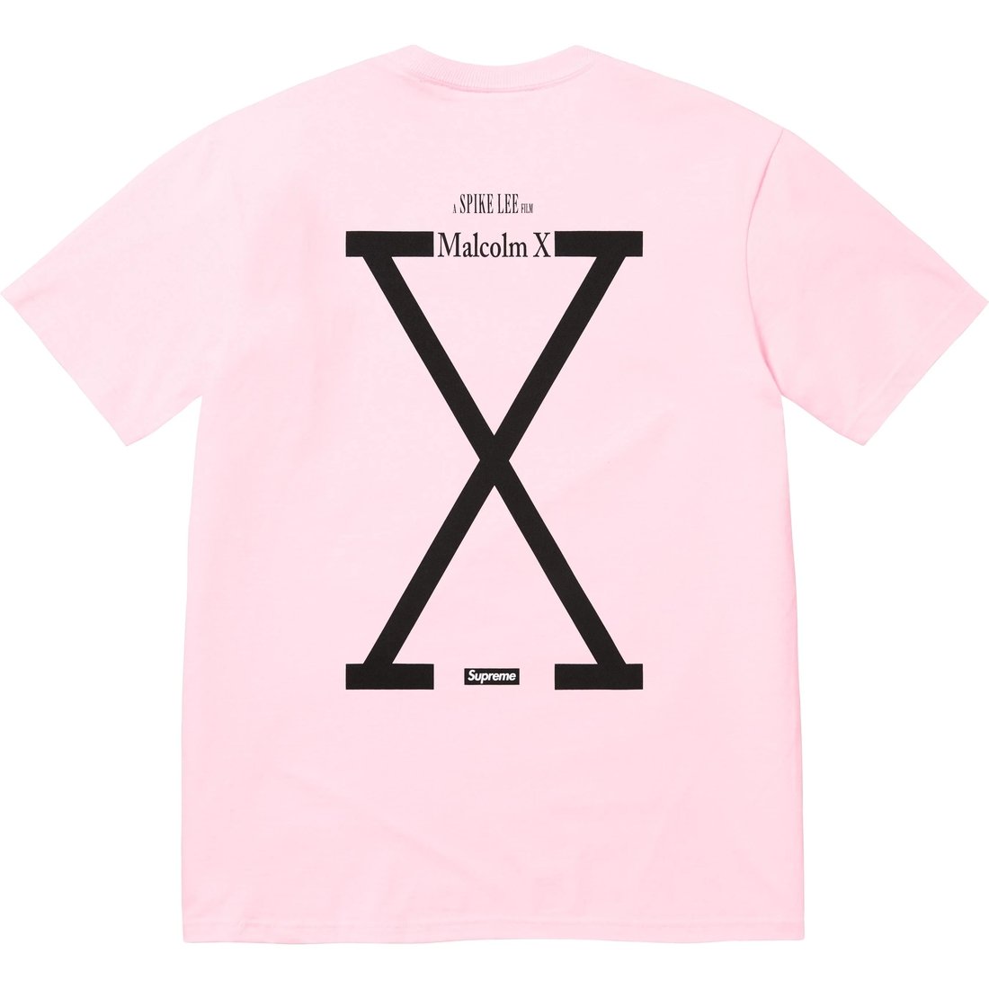 Supreme/40 Acres Malcolm X T-Shirt Pink