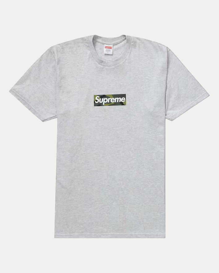 Supreme Box Logo Tee (FW23) Ash Grey