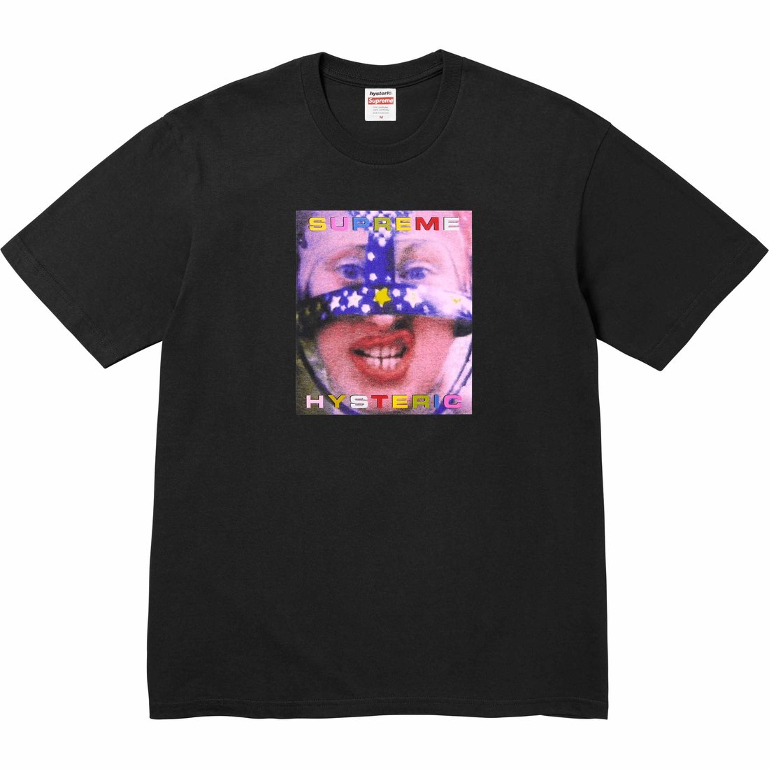 Supreme x HYSTERIC GLAMOR Headcase Tee Schwarz