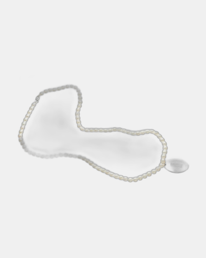 【希少】Supreme × Tiffany & Co. Oval Tag Pearl Necklace Supreme Tiffany & Co. Return to Tiffany Oval Tag Pearl