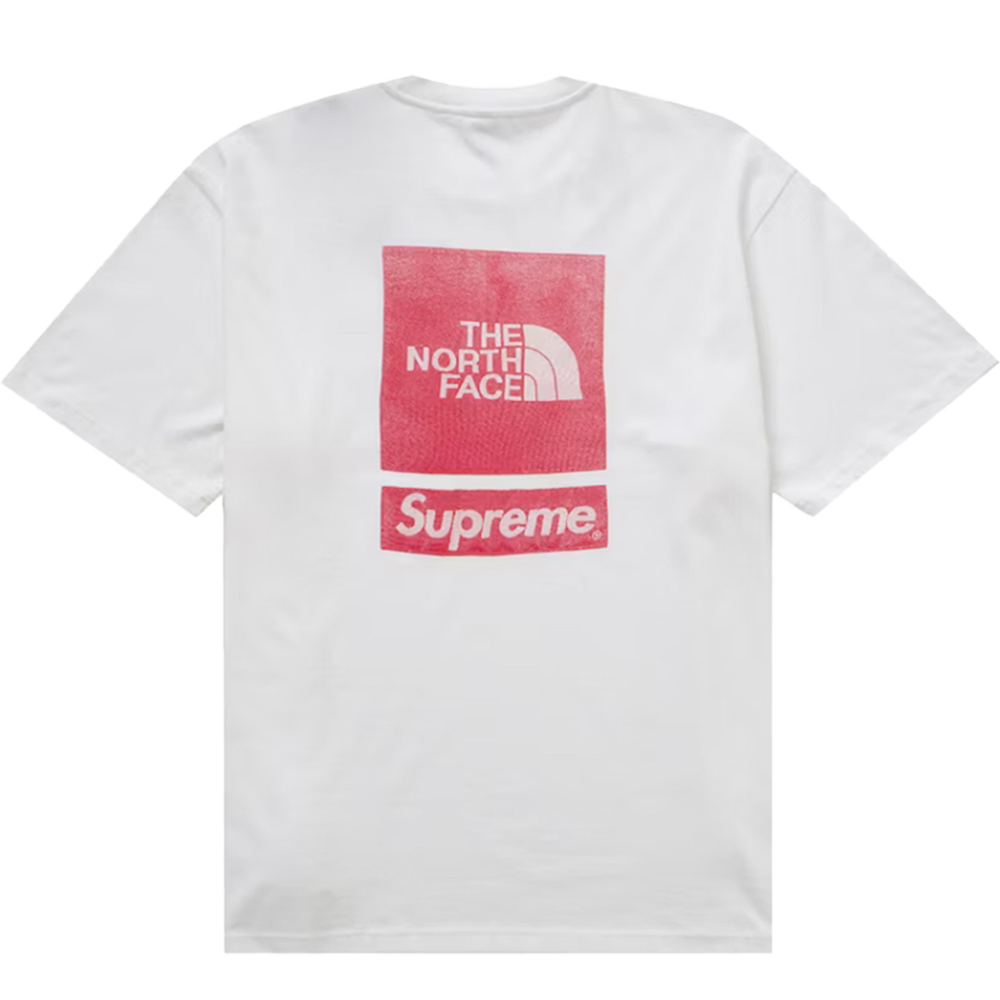 Supreme t shirt north face hotsell